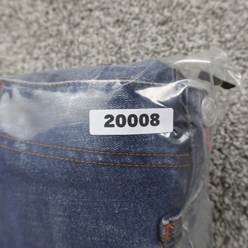 NEW True Religion Jeans Mens 32X34‎ Dark Blue Denim Pants Ricky Relaxed Straight